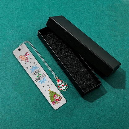 Steel Christmas Bookmark